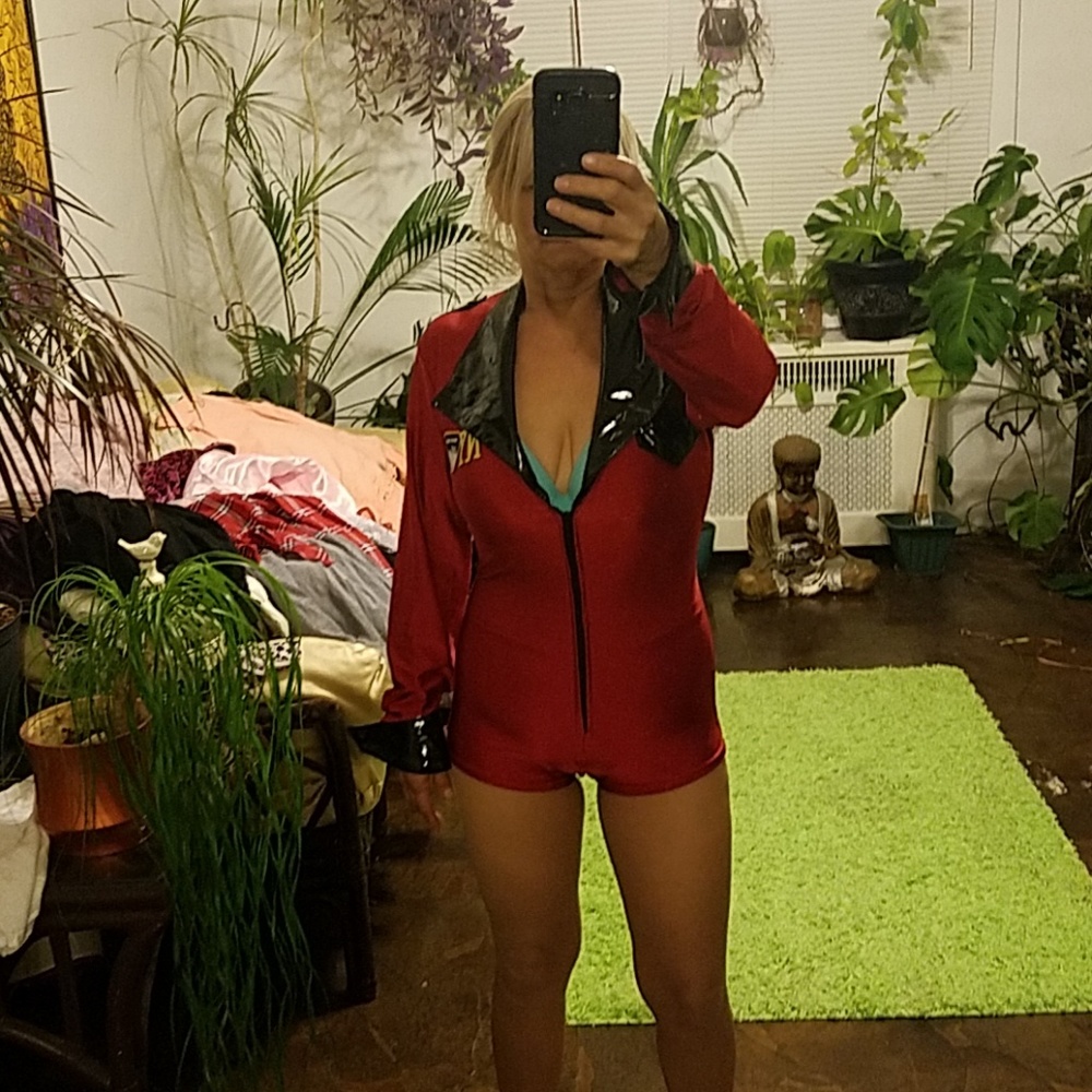 Super sexy fire woman costume